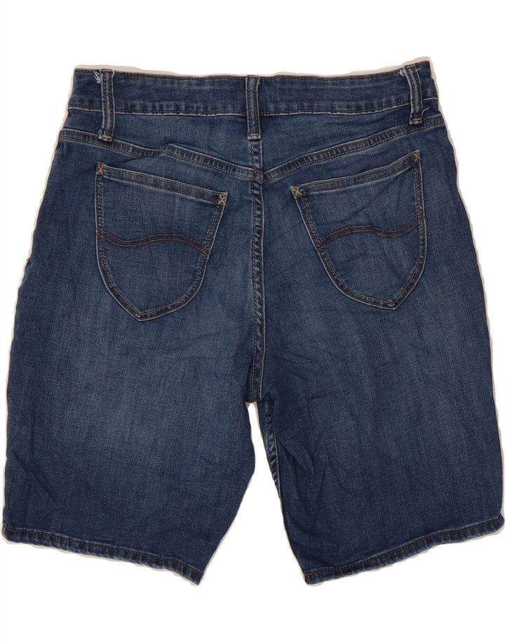 LEE Womens Riders Denim Shorts US 6 Medium W28  Blue Cotton Vintage Lee and Second-Hand Lee from Messina Hembry 