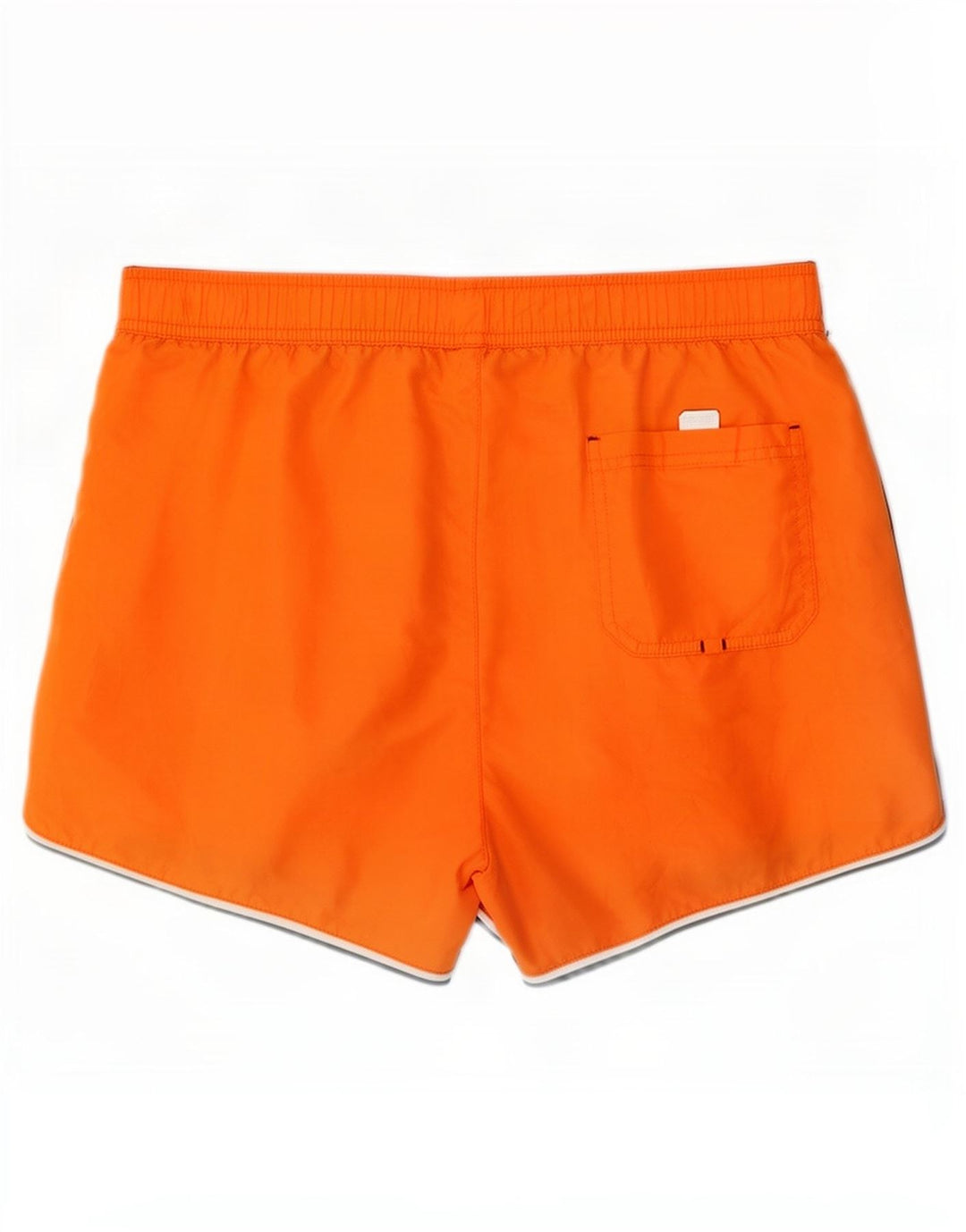 Pantaloncini da bagno da uomo Brugi in poliestere arancione medio