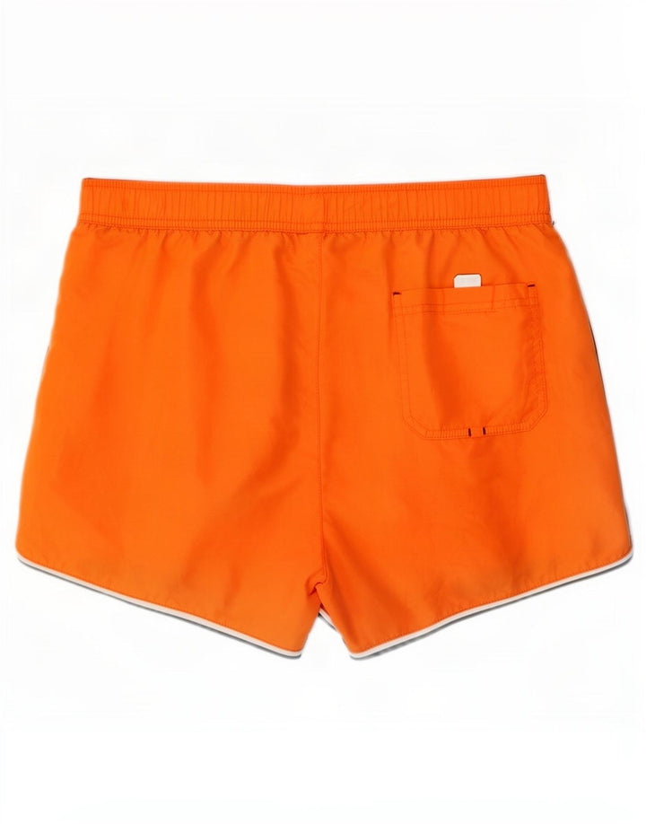 Pantaloncini da bagno da uomo Brugi in poliestere arancione medio