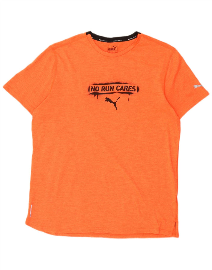 Maglietta grafica da uomo Puma Top XL Arancione