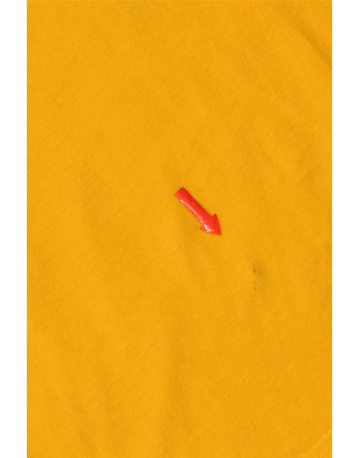 T-shirt grafica da uomo Superdry Top in cotone giallo medio