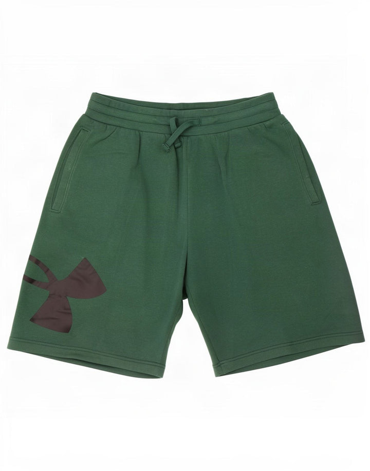 Pantaloncini sportivi grafici da uomo Under Armour grandi verdi