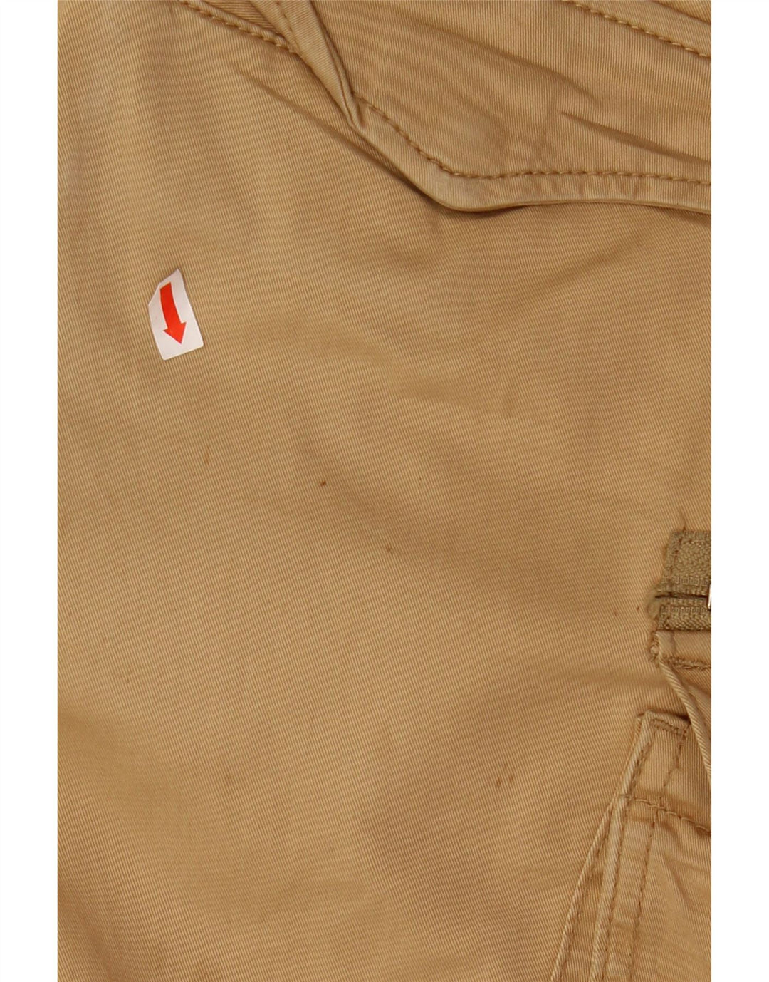 Pantaloncini cargo da uomo JACK & JONES piccoli W32 in cotone beige