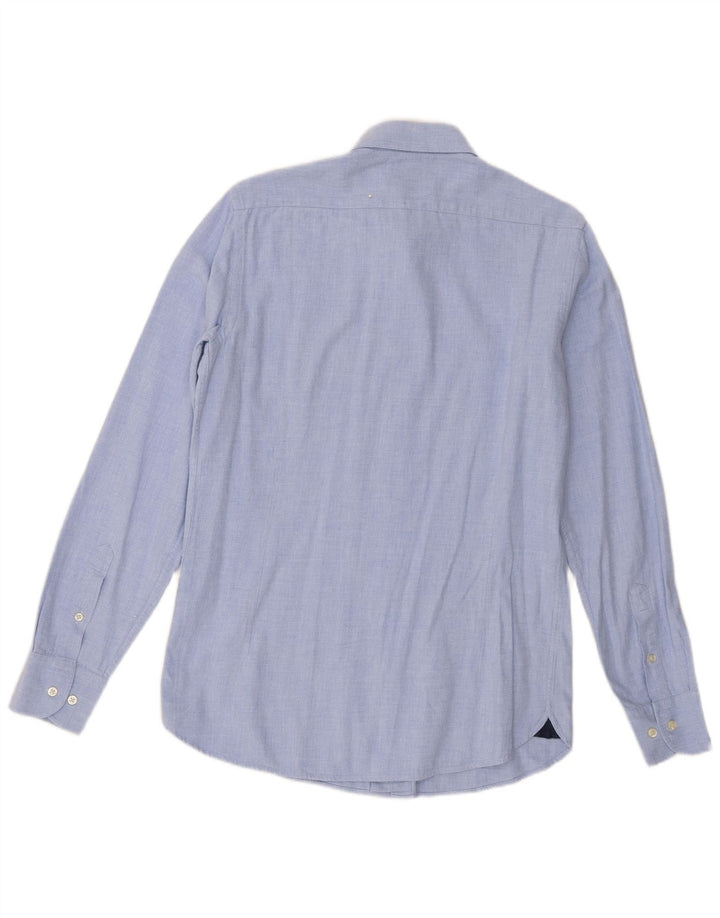 Camicia Uomo Massimo Dutti Piccola Blu Cotone