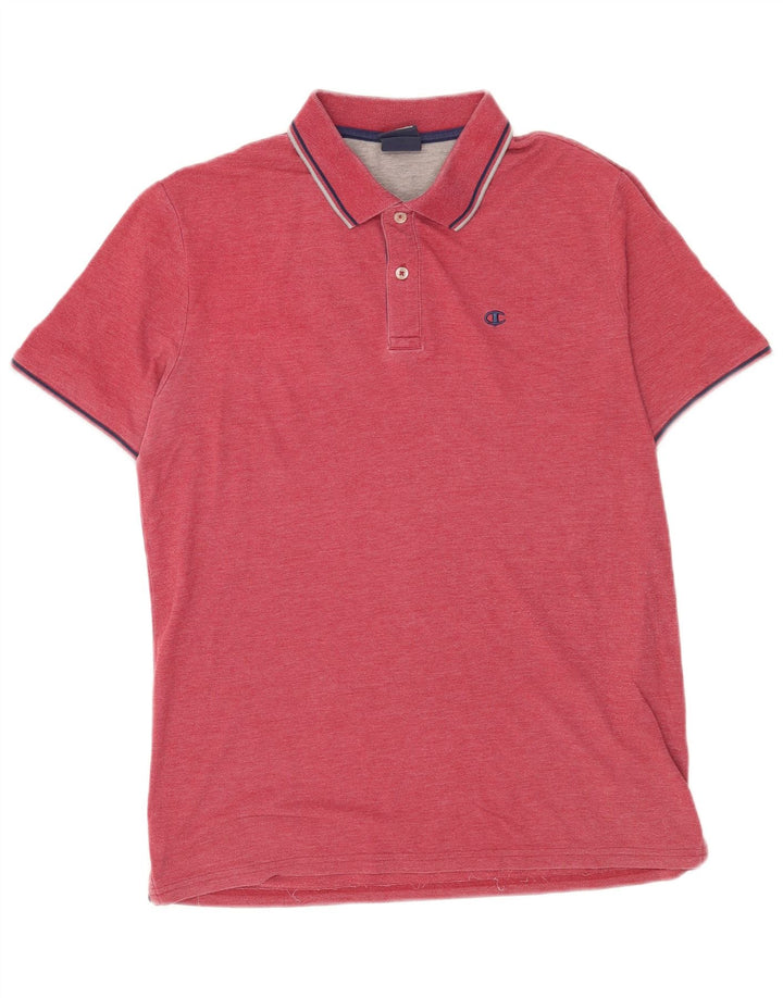 Polo da uomo Champion rosa medio