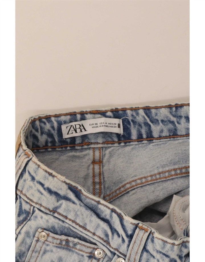 Jeans larghi da donna Zara EU 36 XS W26 L31 Blu