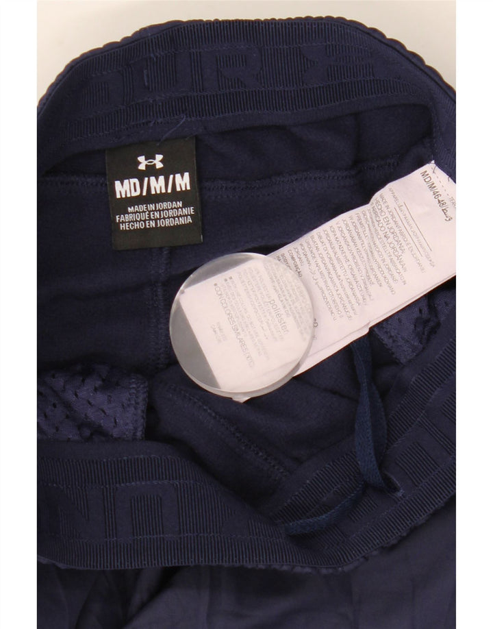 Pantaloni da tuta con grafica da uomo Under Armour Pantaloni da jogging medio blu navy