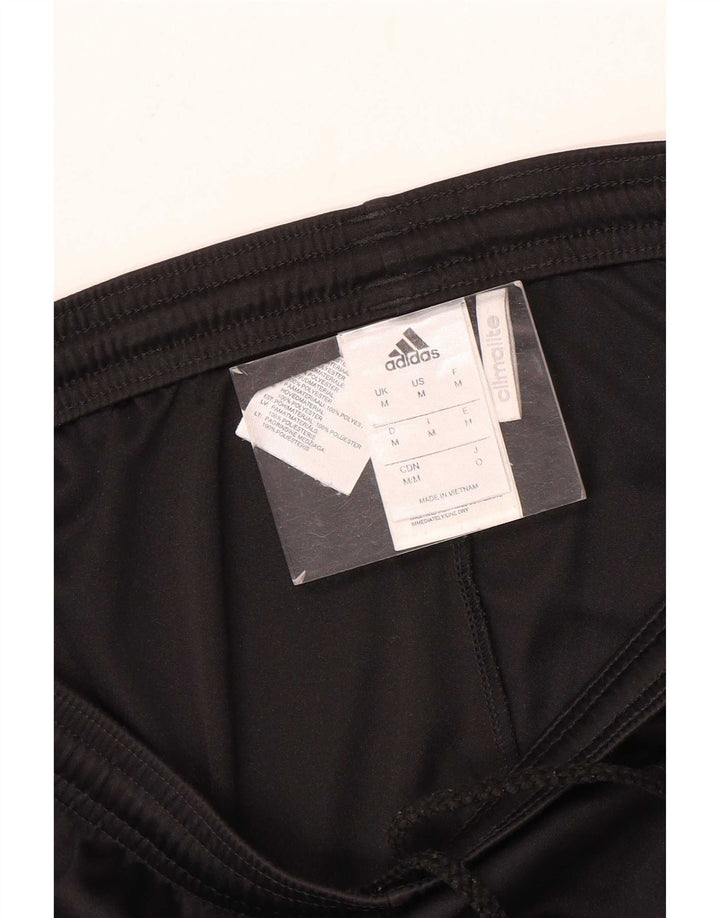 Pantaloncini sportivi Adidas Climalite da uomo, poliestere geometrico nero medio