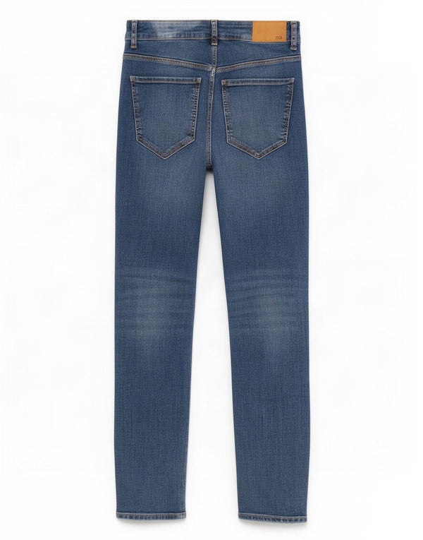 Jeans skinny da donna Zara EU 42 Large W32 L27 Blu