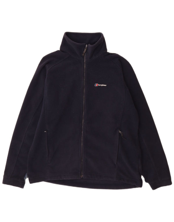 Giacca in pile foderata da uomo Berghaus UK 42 XL poliestere blu navy