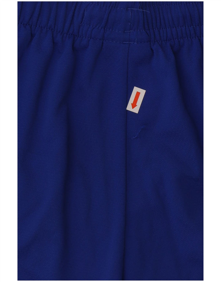 Pantaloncini sportivi Adidas Climalite da uomo piccoli in poliestere blu