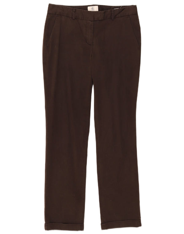 Pantaloni da Abito Dritti da Donna Cerruti 1881 IT 42 Medio W30 L29 Marrone