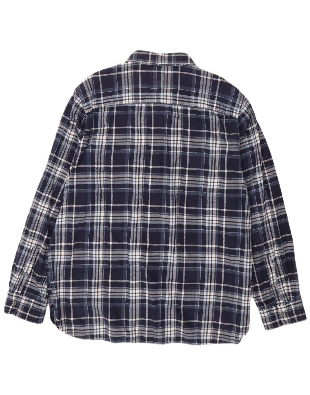 TIMBERLAND Camicia da uomo in flanella vestibilità regolare 3XL Cotone a quadri blu navy