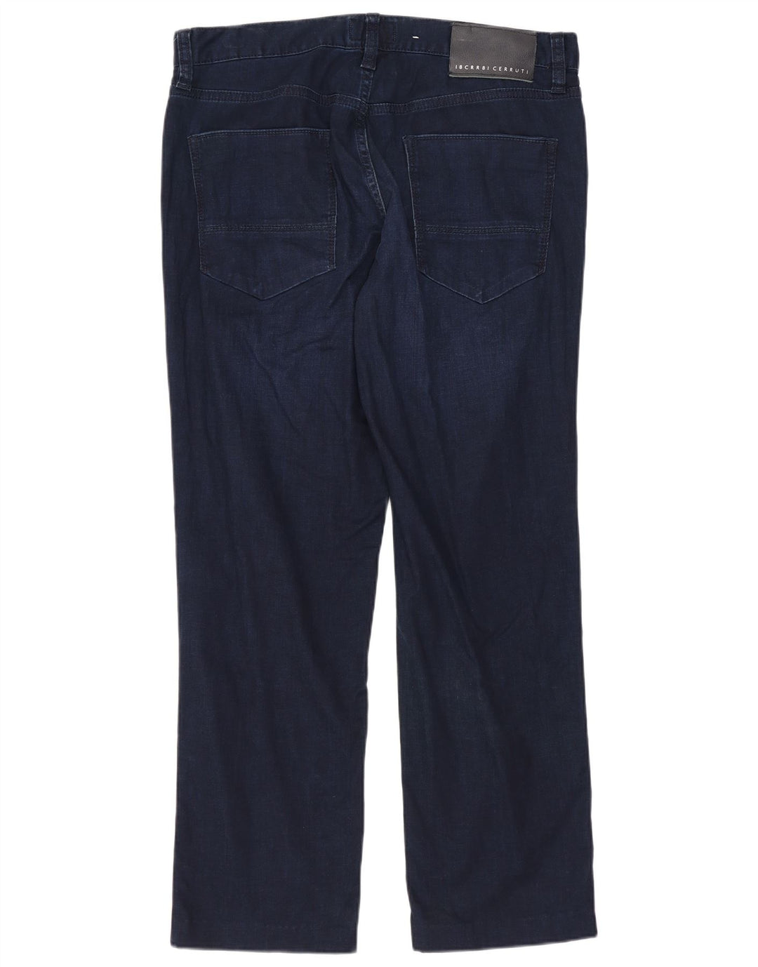 Jeans dritti da uomo CERRUTI 1881 W32 L27 cotone blu navy