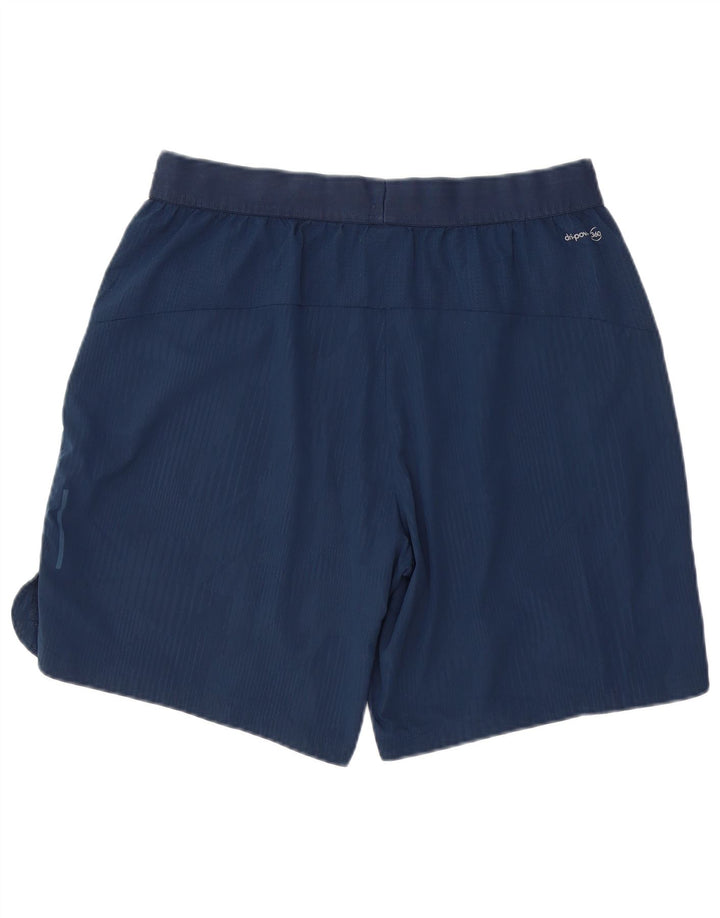RUSSELL ATHLETIC Pantaloncini sportivi Dri-Power da uomo di grandi dimensioni in poliestere blu navy