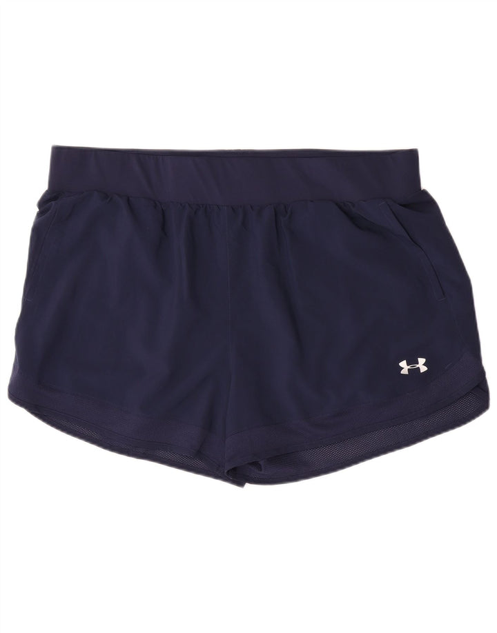 Pantaloncini sportivi da donna Under Armour UK 20 2XL poliestere blu navy