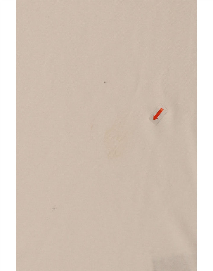 G-STAR Womens T-Shirt Top UK 10 Small White Cotton Vintage G-Star and Second-Hand G-Star from Messina Hembry 