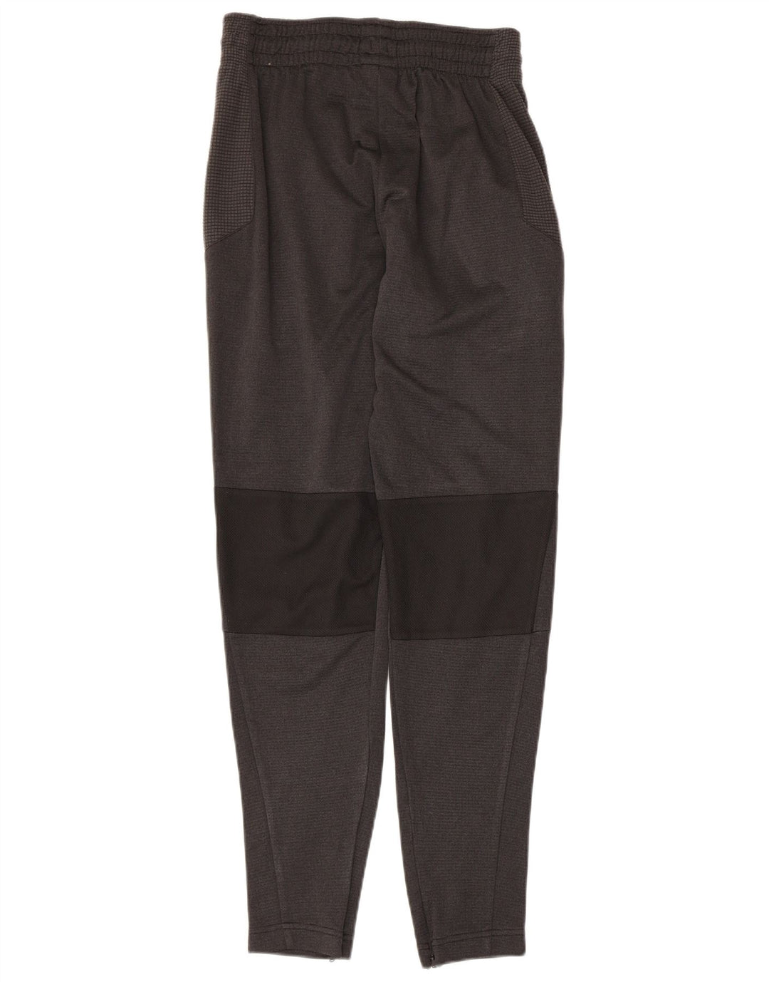 Pantaloni da tuta da uomo ADIDAS piccoli in poliestere color block grigio