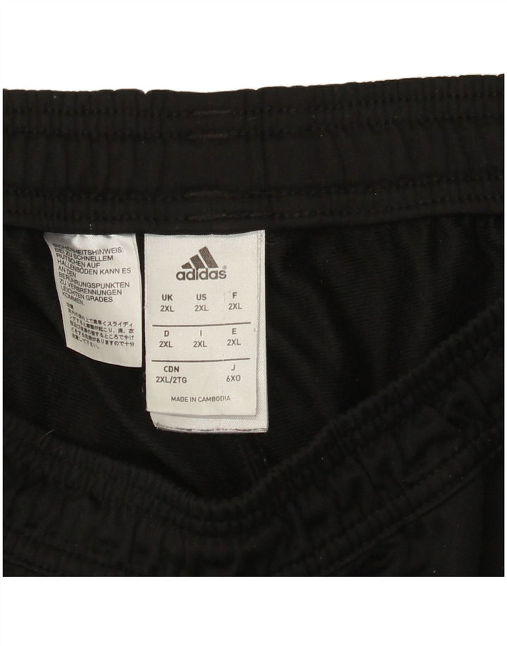 Pantaloni da tuta da uomo Adidas 2XL poliestere nero