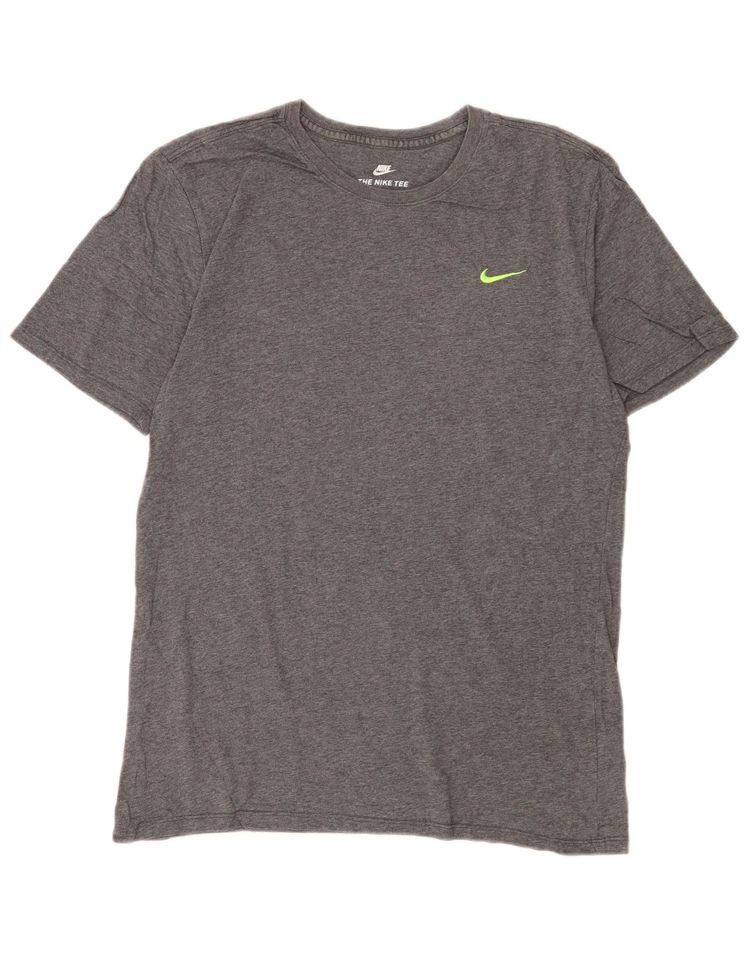 T-shirt da uomo Nike Top in cotone grigio medio