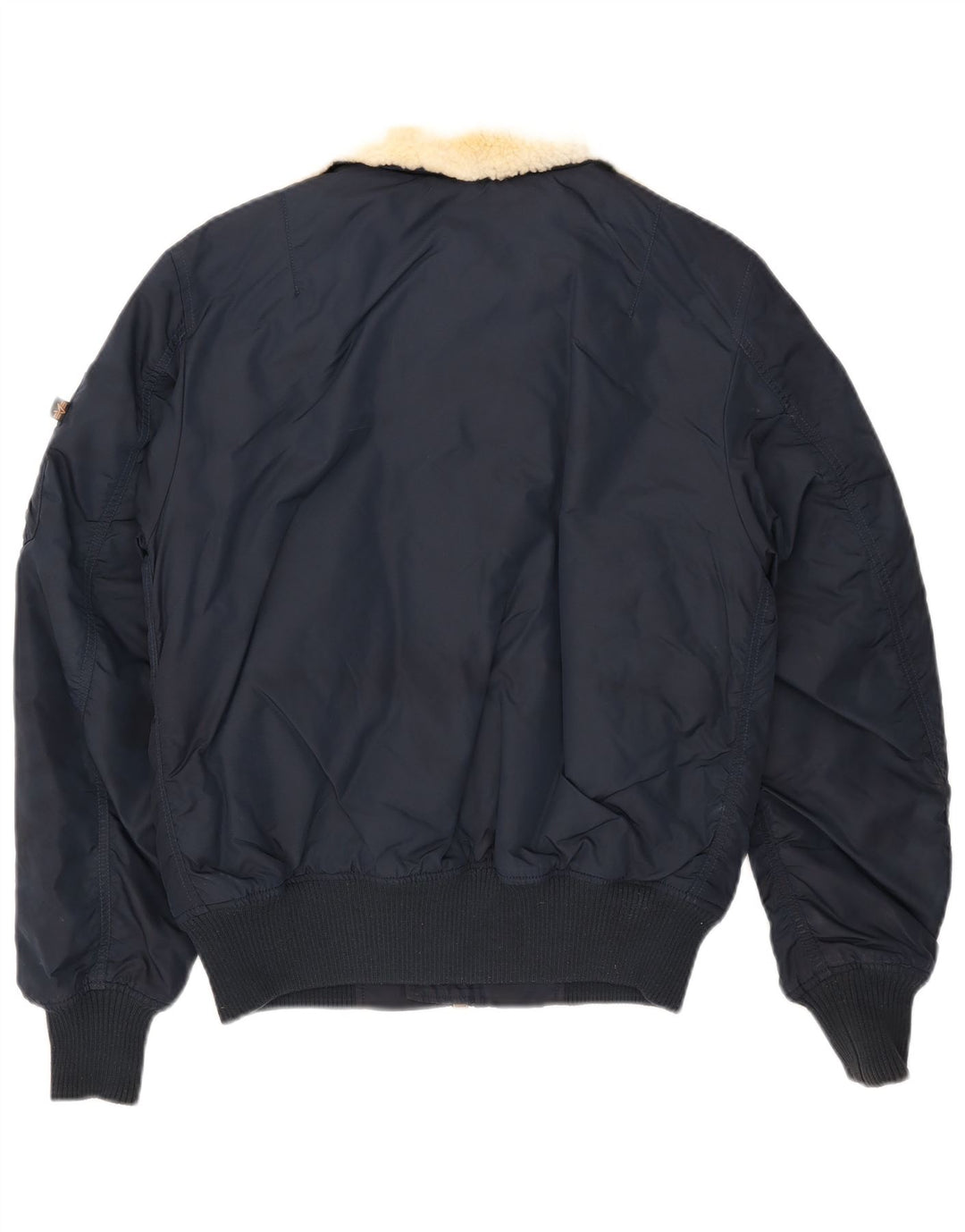 Giubbotto bomber da uomo Alpha Industries UK 36 piccolo nylon blu navy