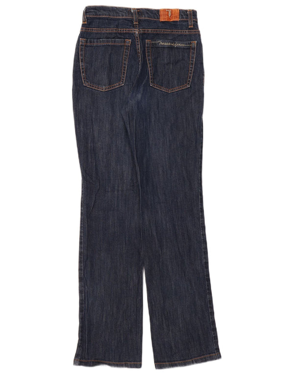Jeans Dritti Donna TRUSSARDI W25 L30 Blu Navy