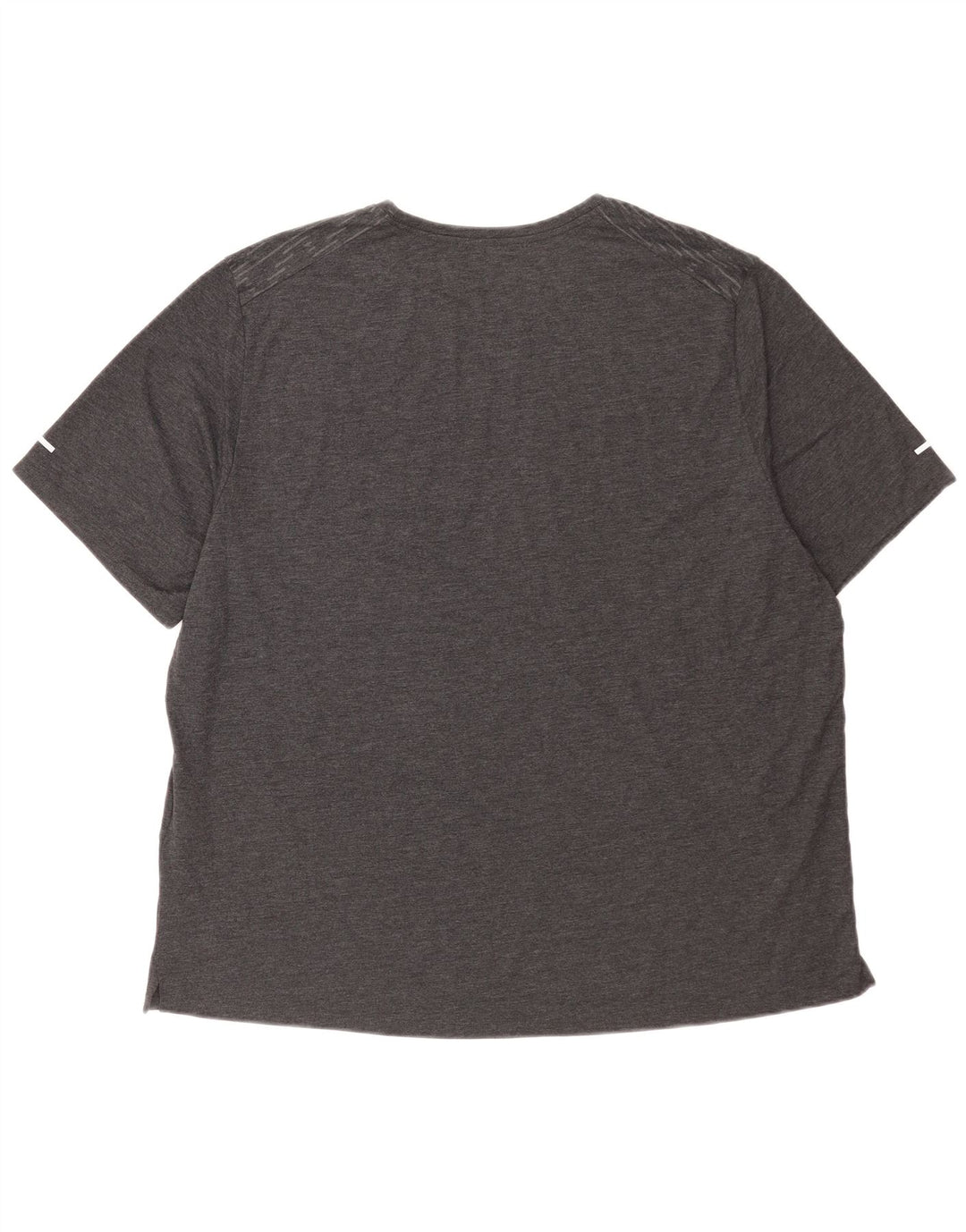 T-shirt da uomo Nike Dri Fit Top 2XL poliestere geometrico grigio
