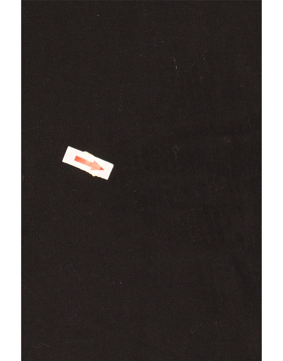 Polo da uomo KAPPA grande in cotone nero