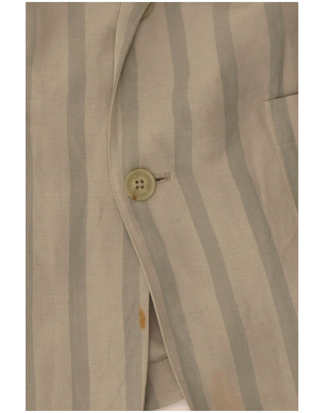 Giacca blazer a 2 bottoni da uomo Byblos IT 48 Viscosa a righe grigio medio