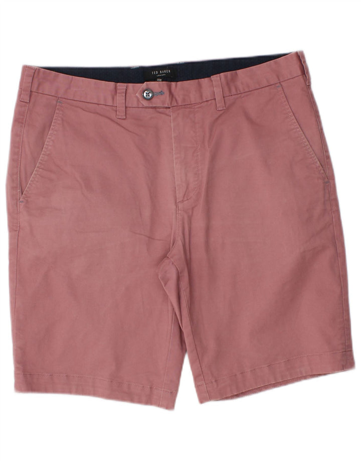 Pantaloncini chino da uomo Ted Baker W32 rosa medio