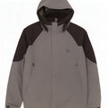SALEWA Giacca antipioggia da uomo con cappuccio UK 44 XL Grigio Colourblock