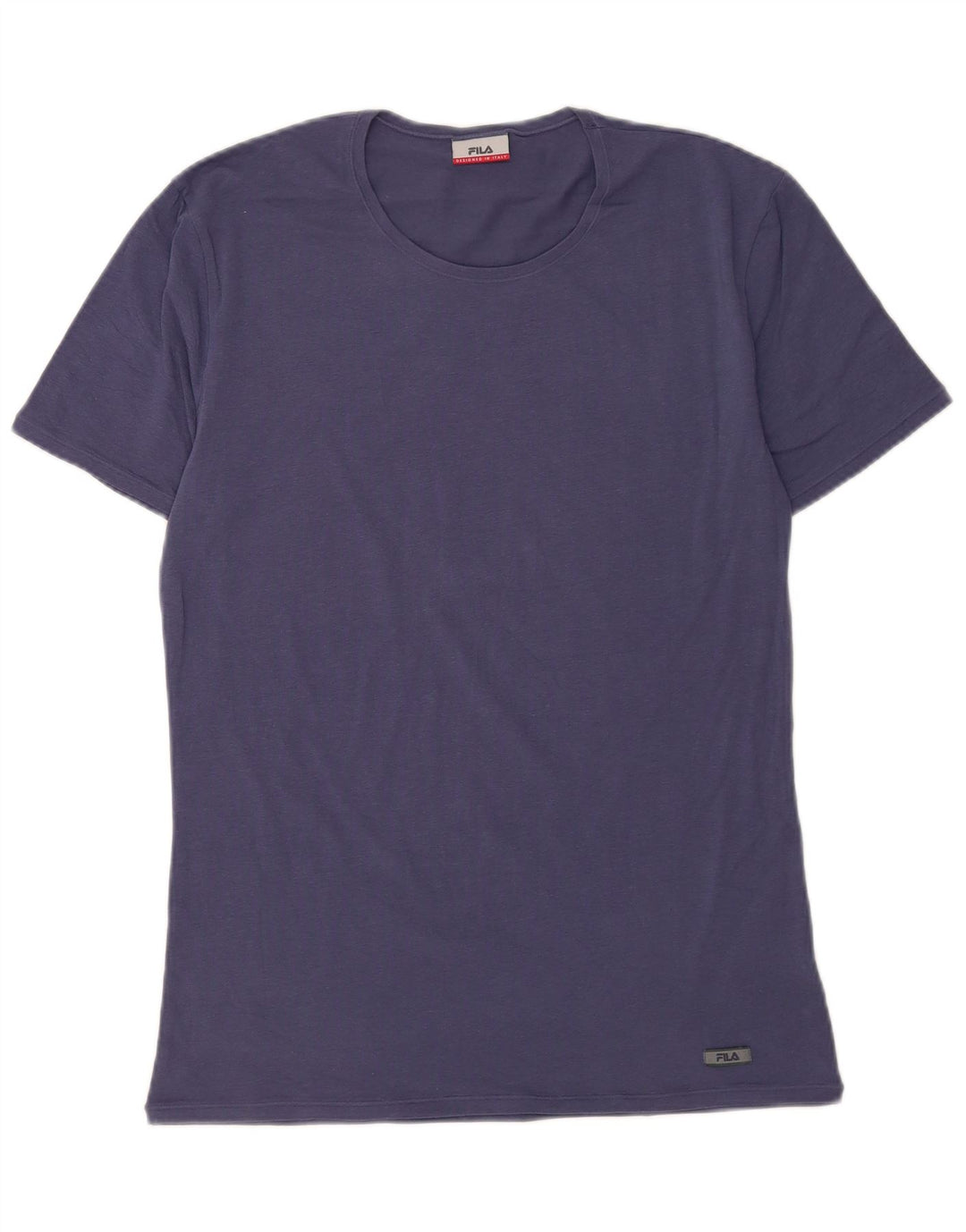 Maglietta Fila da donna Top UK 14 Large Blu Navy