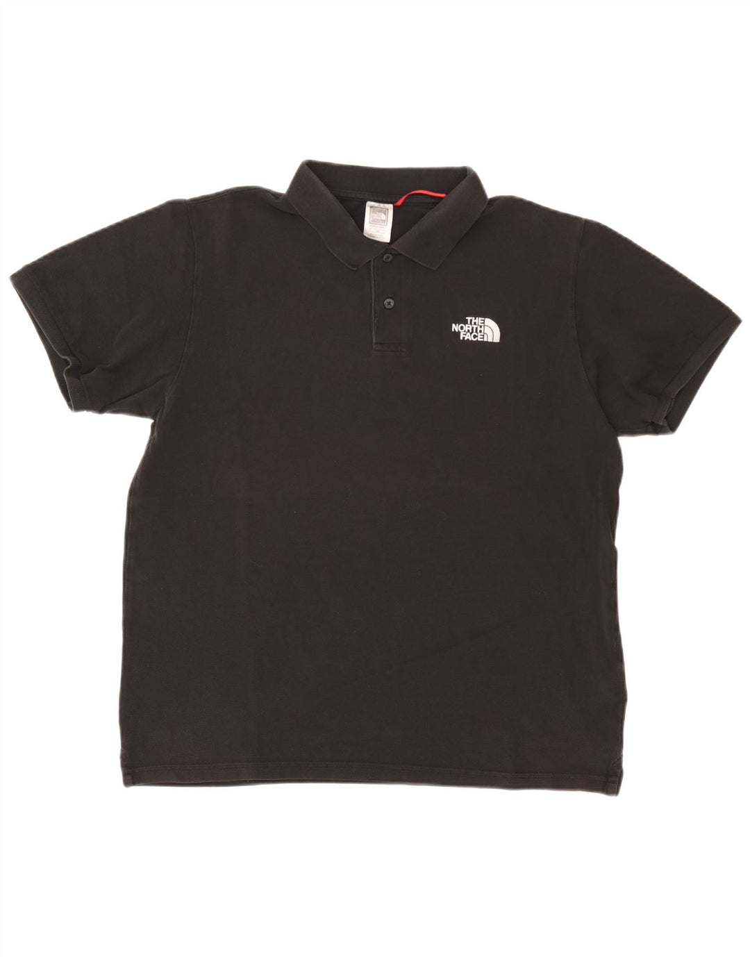 Polo da uomo The North Face grande in cotone nero