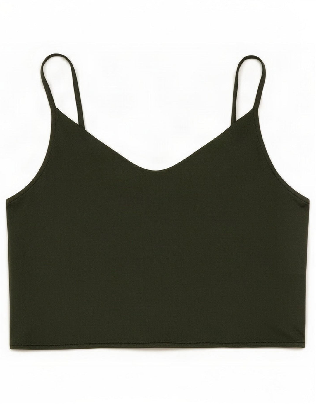 Zara Canottiera corta da donna UK 10 Small Verde