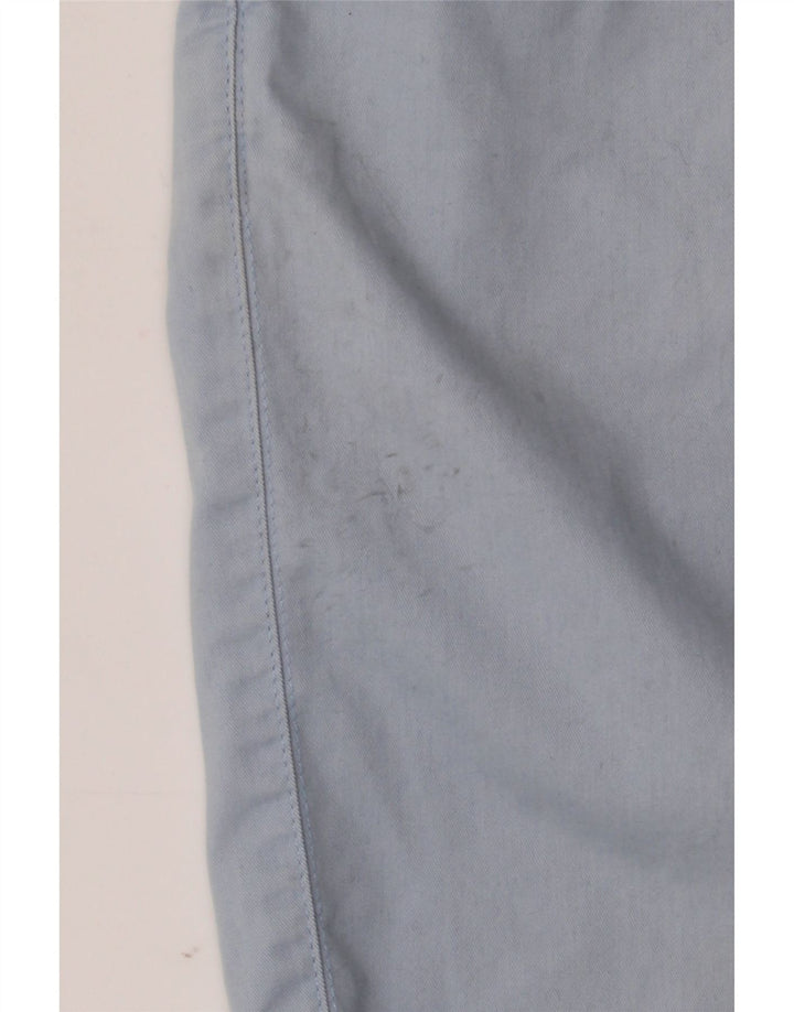 MARKS & SPENCER Pantaloncini chino da uomo blu Harbour W36 grande cotone blu