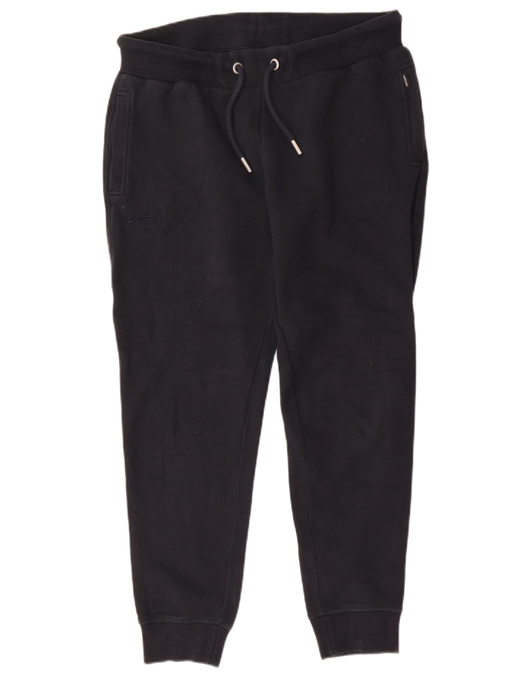 Pantaloni da tuta da donna Superdry Joggers UK 16 Large Blu Navy Poliestere