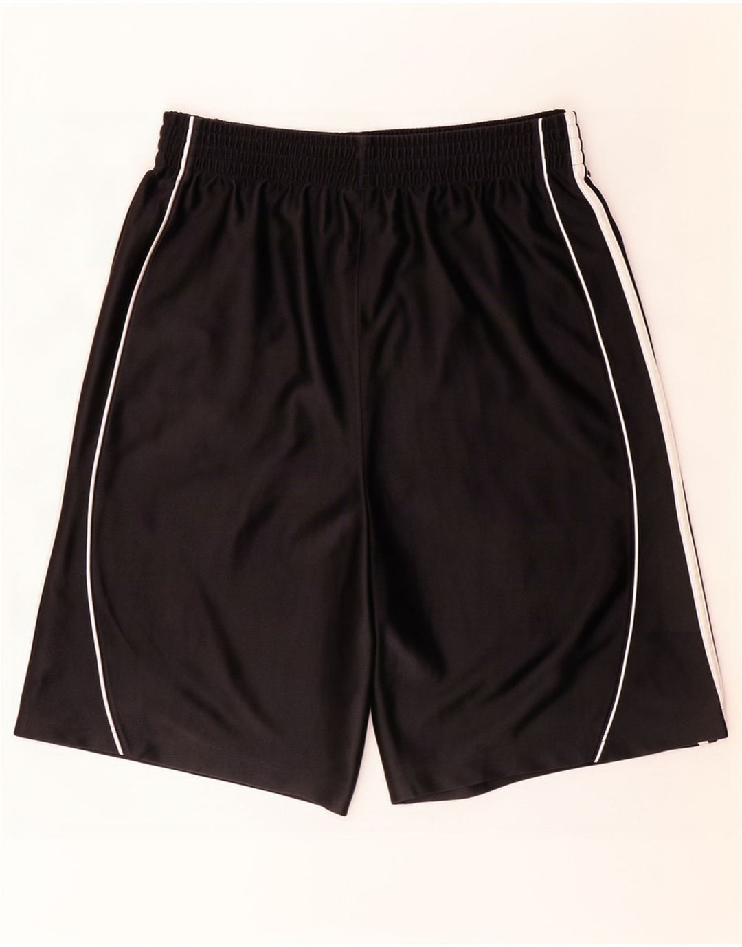 Pantaloncini sportivi da uomo Adidas grandi in poliestere nero