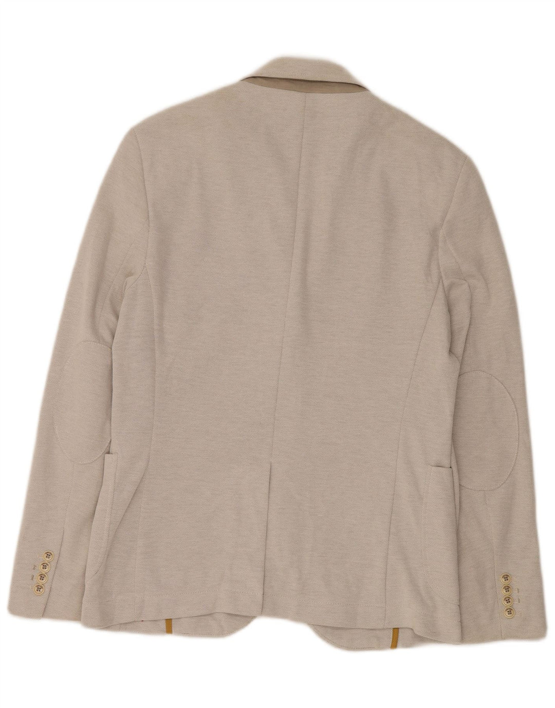 ZARA Giacca Blazer a 2 Bottoni da Uomo EU 52 Large Grigio Poliestere