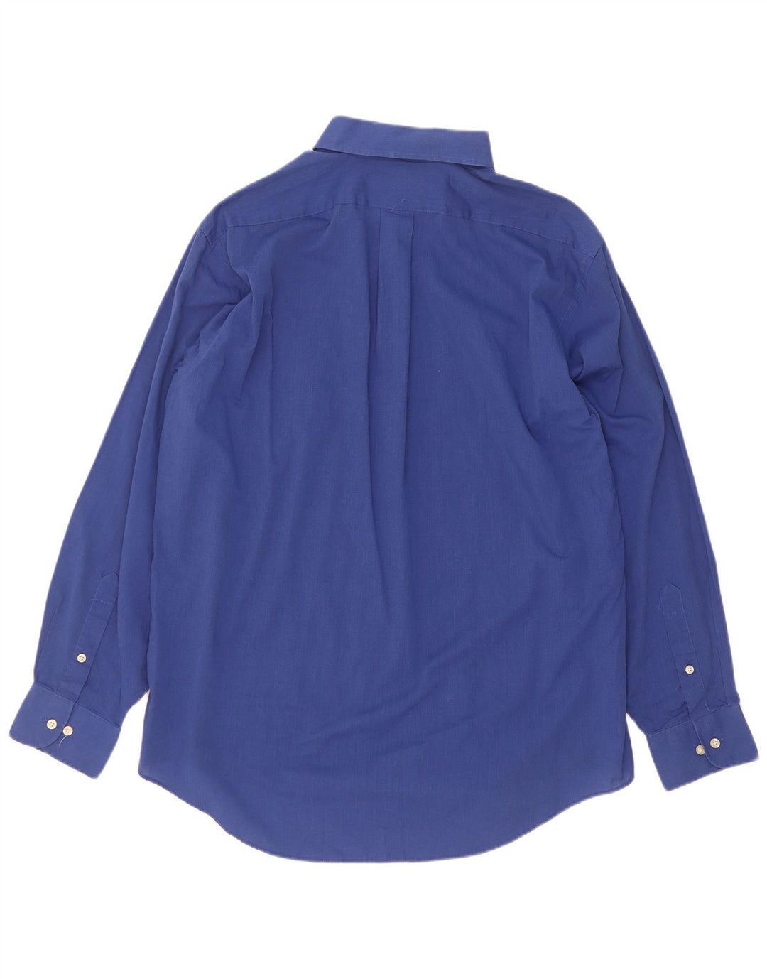 Camicia da uomo Chaps taglia 16 1/2 grande in cotone blu