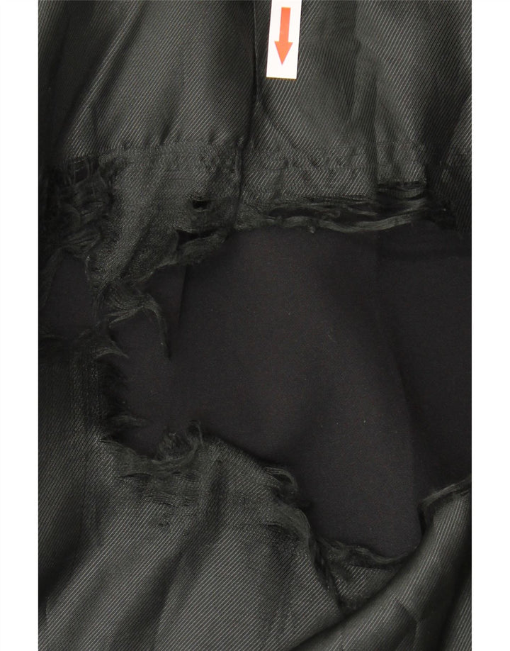 Giacca blazer aperta senza maniche lunga da donna Zara UK 16 grande nera