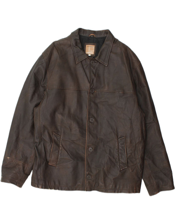Giacca Pelle Uomo Conbipel IT 52 Large Pelle Marrone