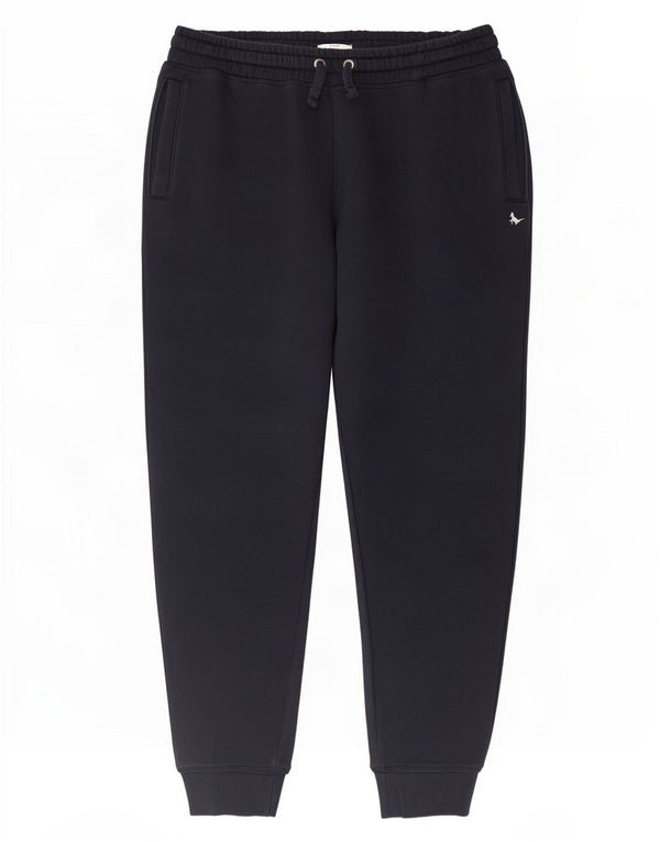 Jack Wills Mens Slim Fit Tracksuit Trousers Joggers Large Navy Blue Cotton