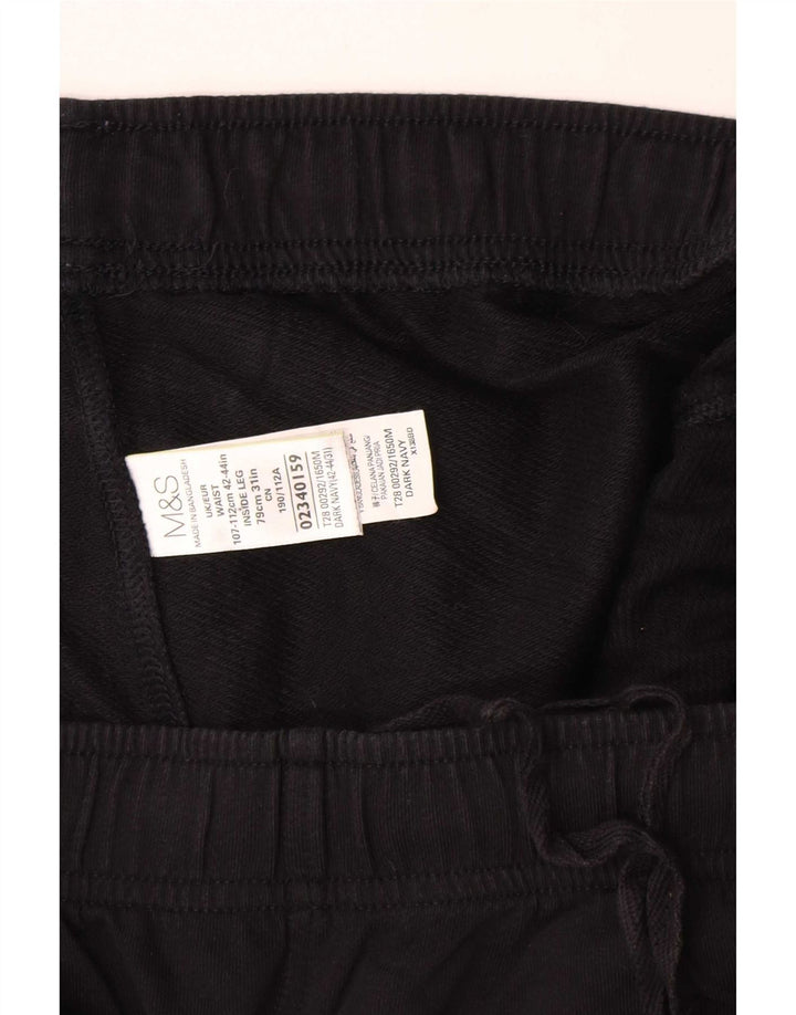 Pantaloni da tuta da uomo Marks & Spencer 2XL cotone nero