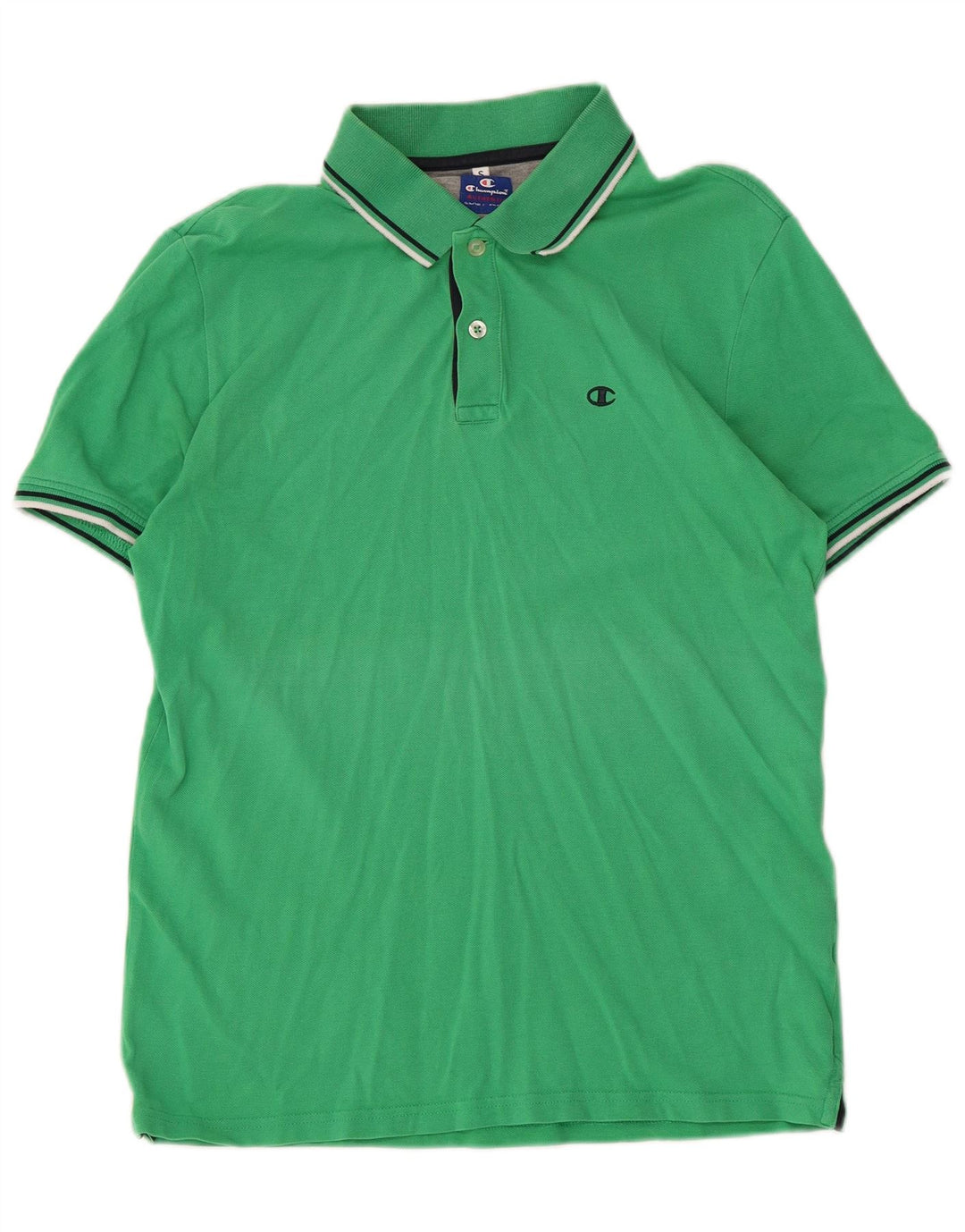 Polo da uomo Champion piccola in cotone verde