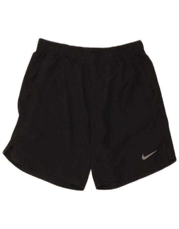 Pantaloncini sportivi Nike da donna Dri Fit UK 10 piccoli poliestere nero