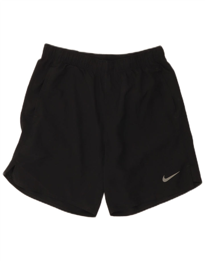 Pantaloncini sportivi Nike da donna Dri Fit UK 10 piccoli poliestere nero