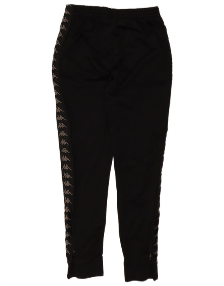 Pantaloni da tuta con grafica Kappa da uomo Joggers grandi neri