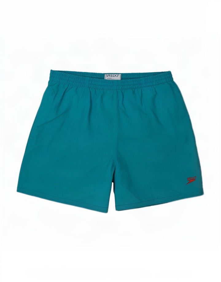 Pantaloncini da bagno da uomo Speedo in nylon blu medio
