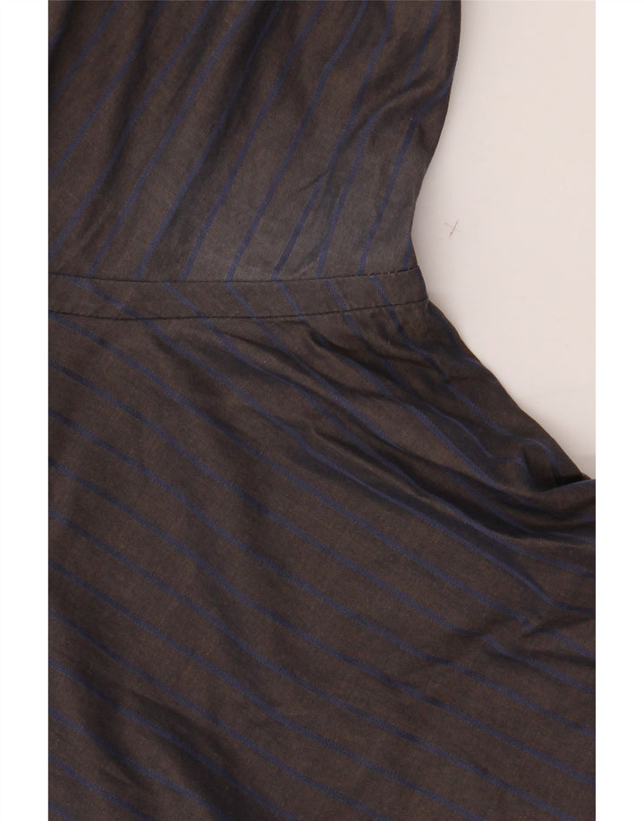 Camicia da uomo HARMONT & BLAINE 2XL Cotone gessato marrone