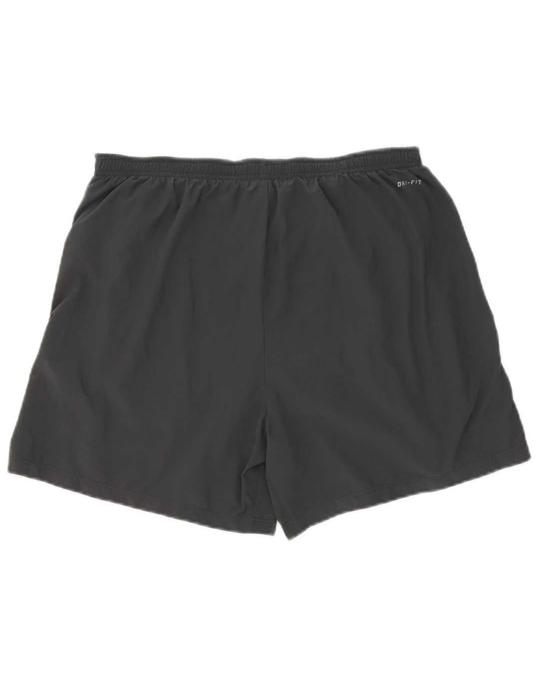 Pantaloncini sportivi Nike Dri Fit da uomo in poliestere color block grigio medio